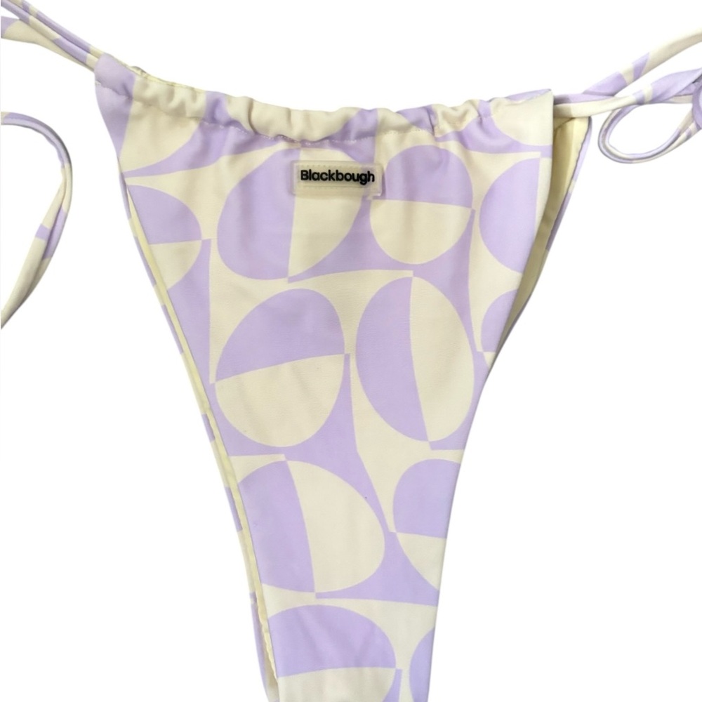 Blackbough Darling Disco Bikini Bottom + Triangle Top Blue/Purple - Picture 4 of 11